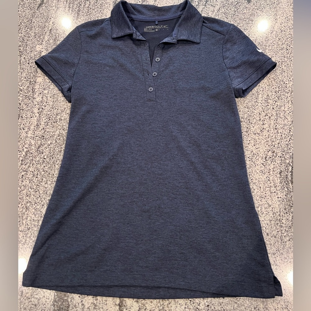Navy Blue Golf Shirt